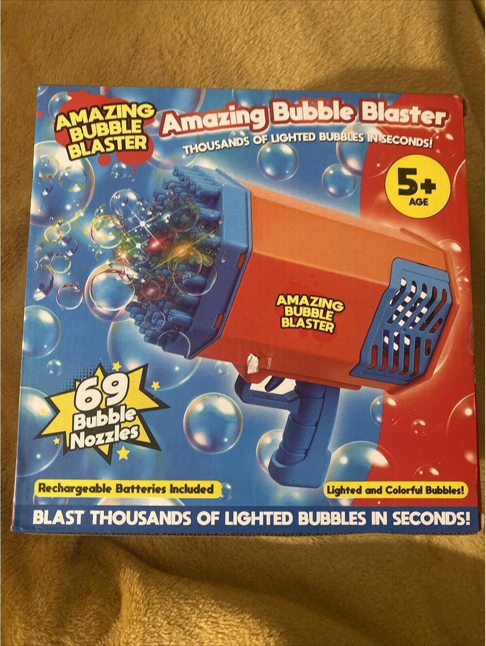 69 Hole Magic Rocket Launcher Bubble Gun Bubble Amazing